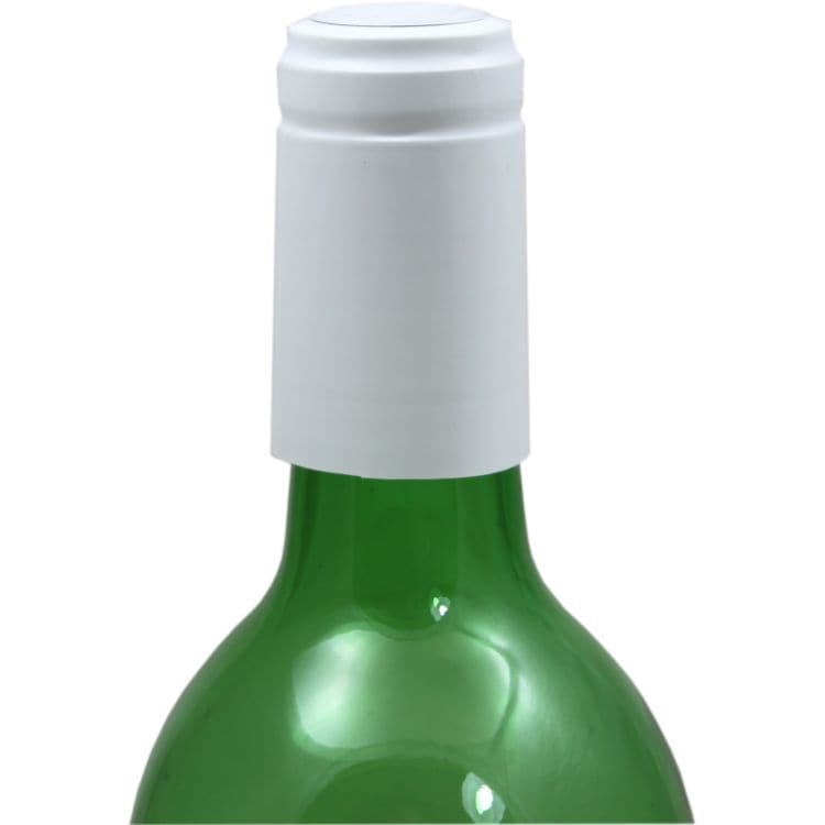 Wine Bottle Shrink Capsules - White - 30 Pack