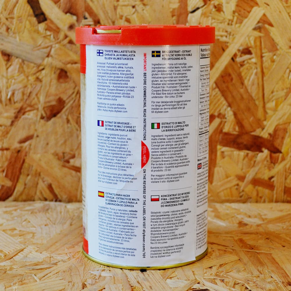 Coopers - Preacher's Hefe - Wheat Beer - 40 Pint Beer Kit