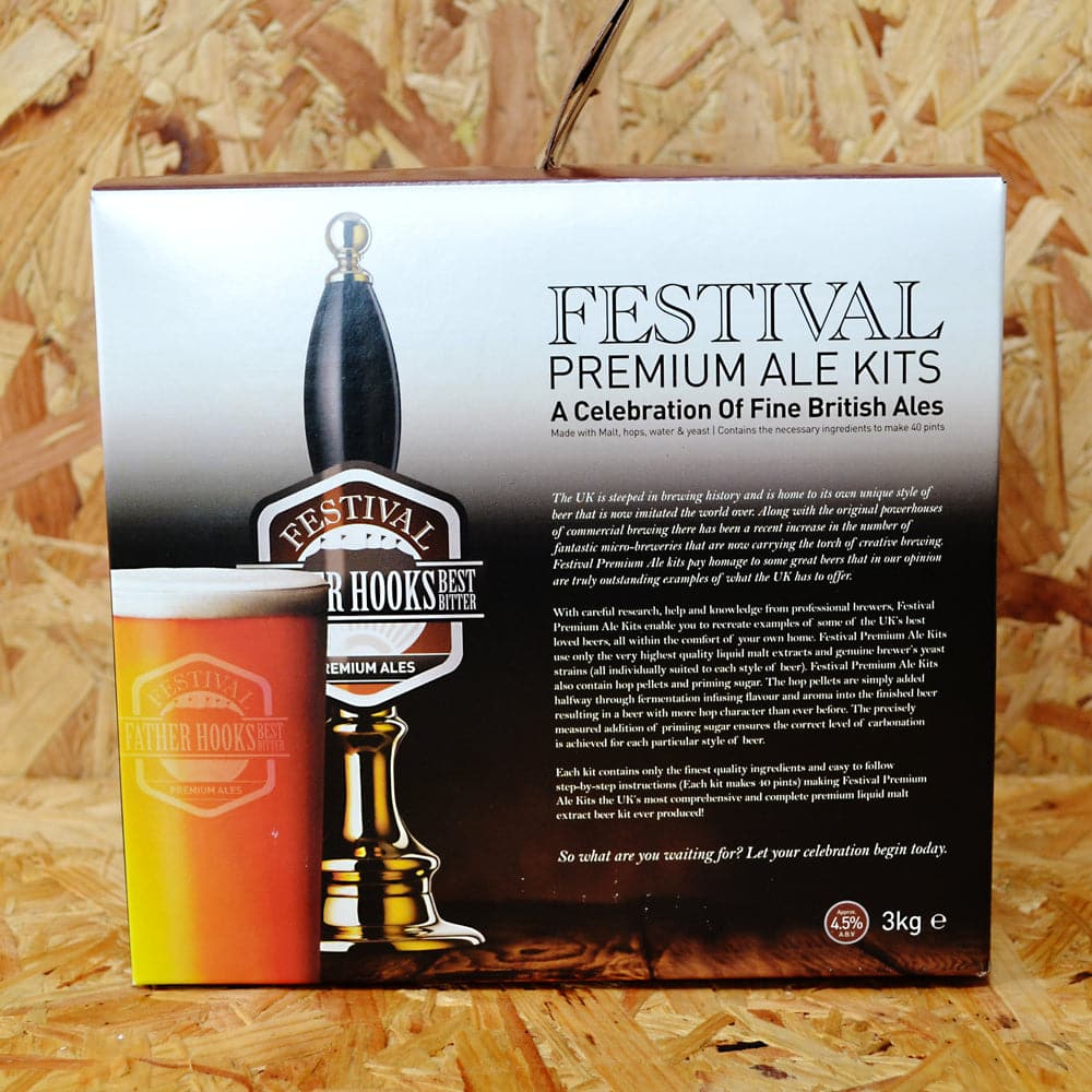 Festival Ales - Father Hooks Best Bitter - 40 Pint Beer Kit