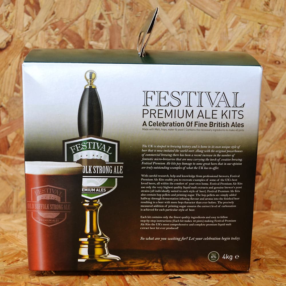 Festival Ales - Old Suffolk Strong Ale - 40 Pint Beer Kit