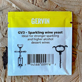 Gervin GV3 - Sparkling Wine & Champagne Yeast - 5g
