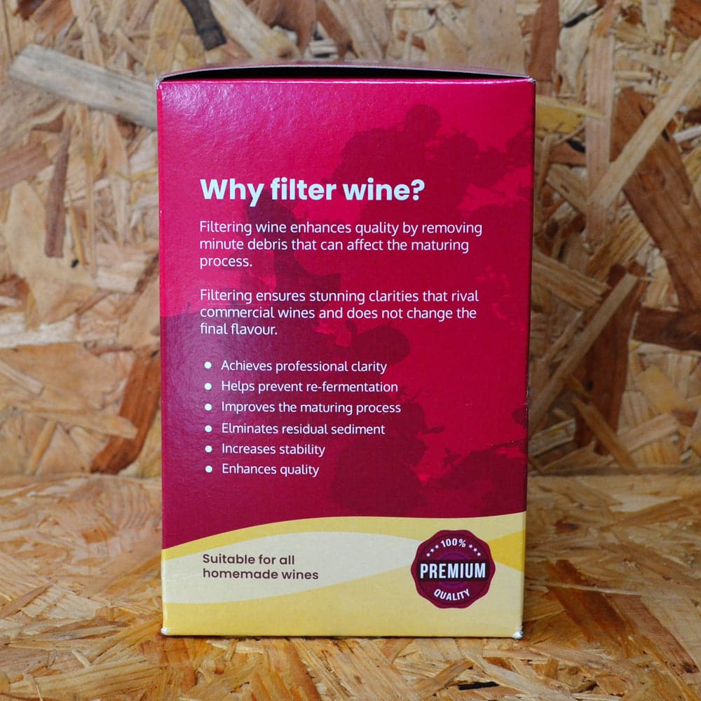 Harris Vinbrite Wine and Spirit Filter Kit with Filters