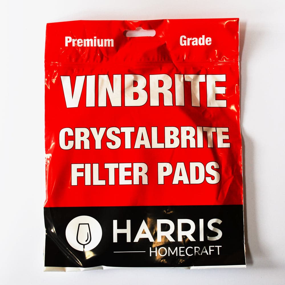 Harris Filters Vinbrite Filter Pads - Crystalbrite Premium Grade