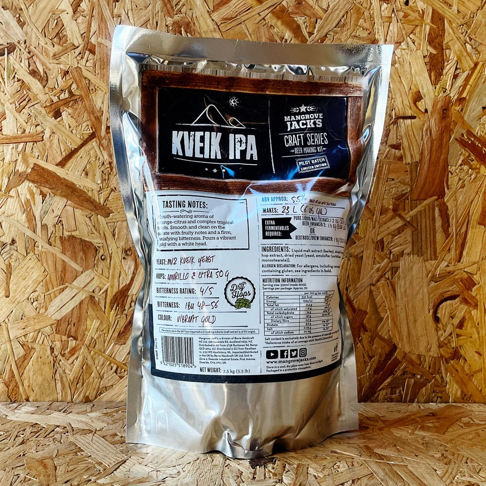 Mangrove Jack's  - Kveik IPA - 40 Pint Beer Kit