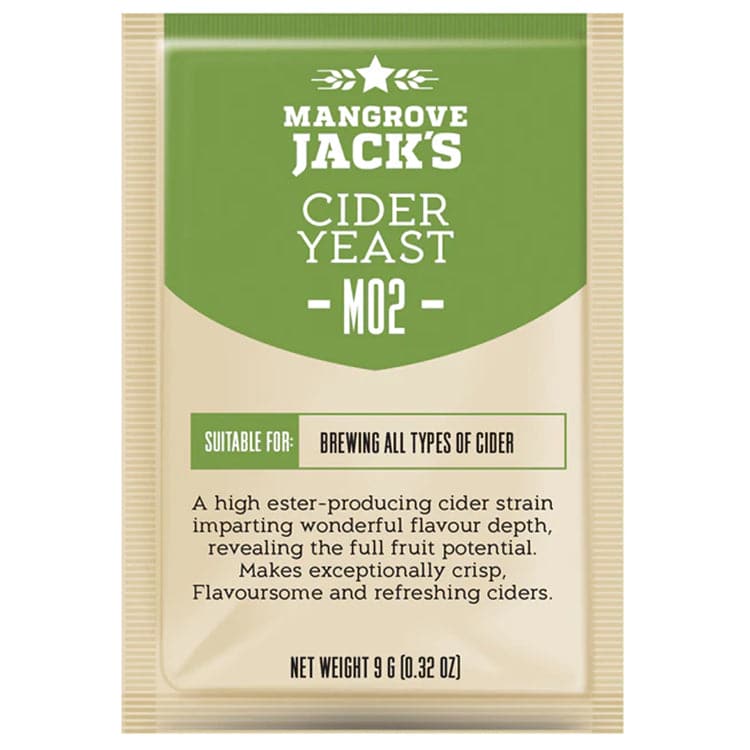 Cider Yeast - Mangrove Jacks - M02 - 9g