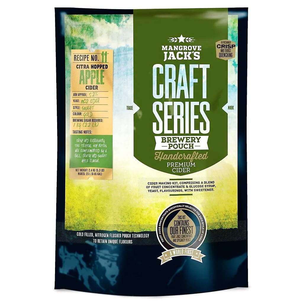 Mangrove Jack's - Citra Hopped Apple Cider - 40 Pint Beer Kit