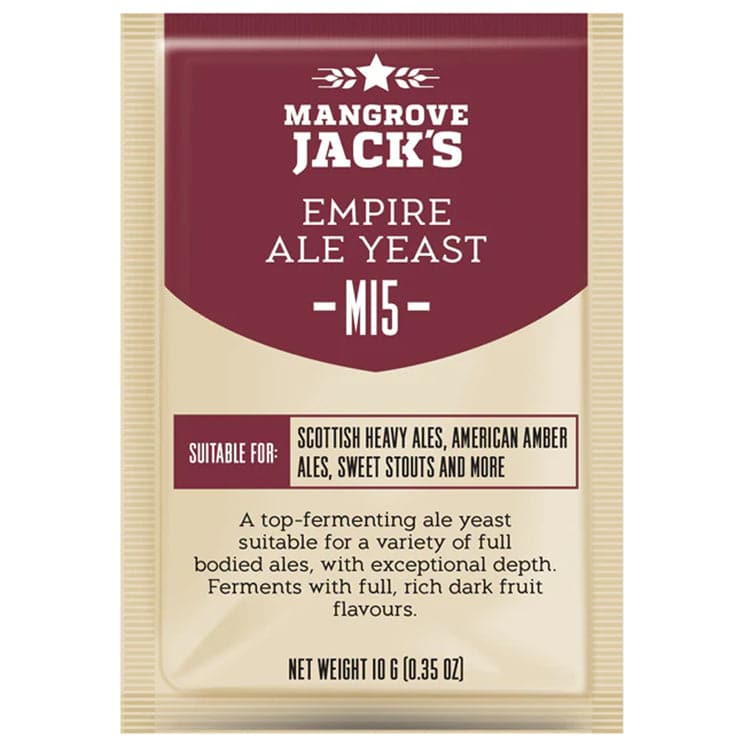 Empire Ale Beer Yeast - Mangrove Jacks - M15 - 10g