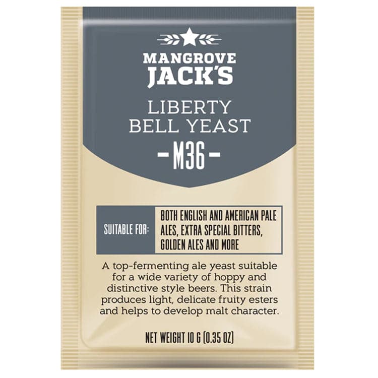 Liberty Bell Beer Yeast - Mangrove Jacks - M36 - 10g