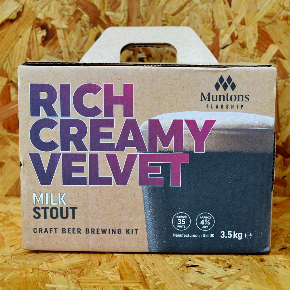 Muntons Flagship - Milk Stout - 35 Pint Craft Beer Kit