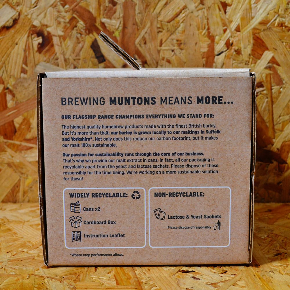 Muntons Flagship - Milk Stout - 35 Pint Craft Beer Kit