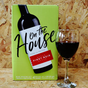On The House - Pinot Noir - 30 Bottle Red Wine Kit