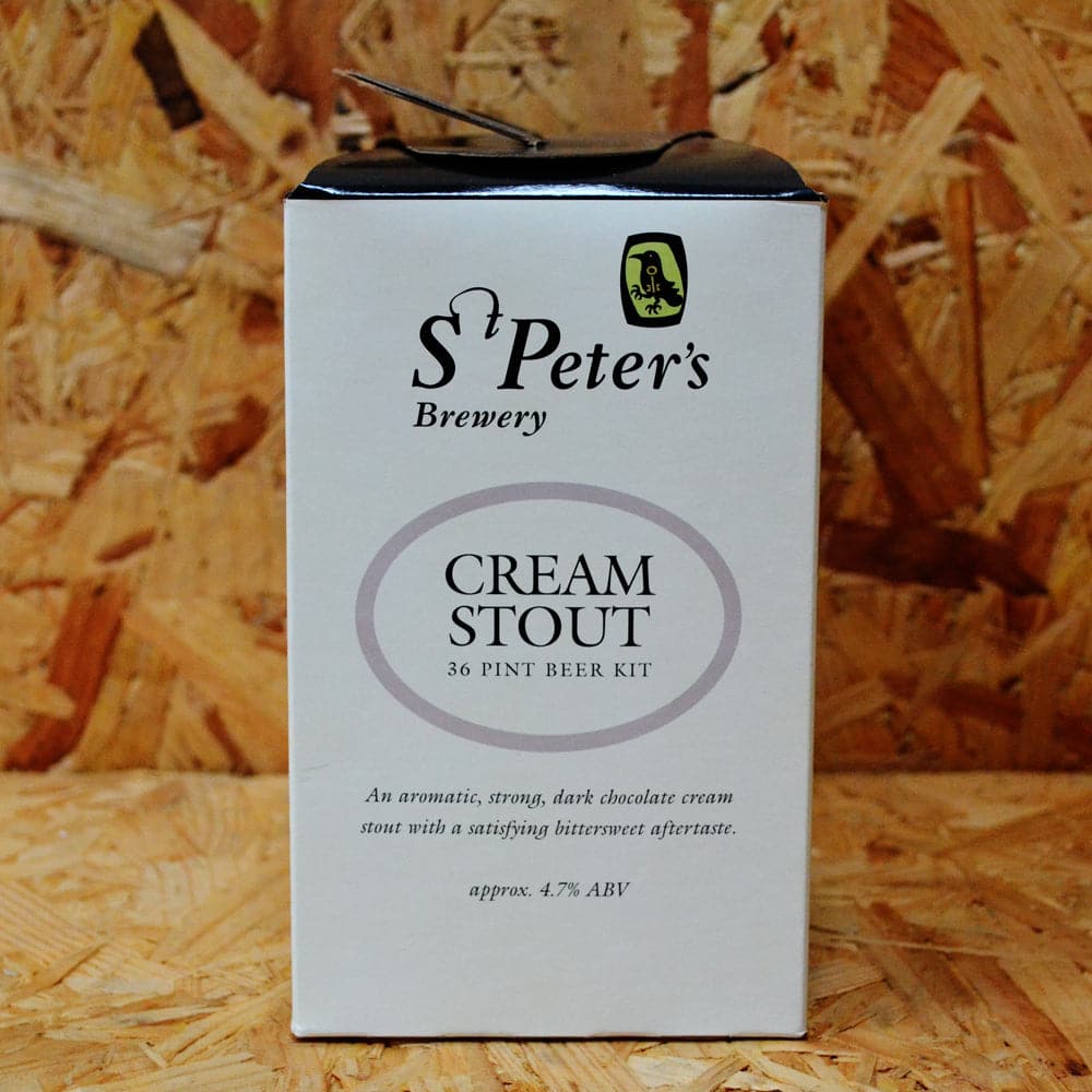 St Peters - Cream Stout - 36 Pint Beer Kit