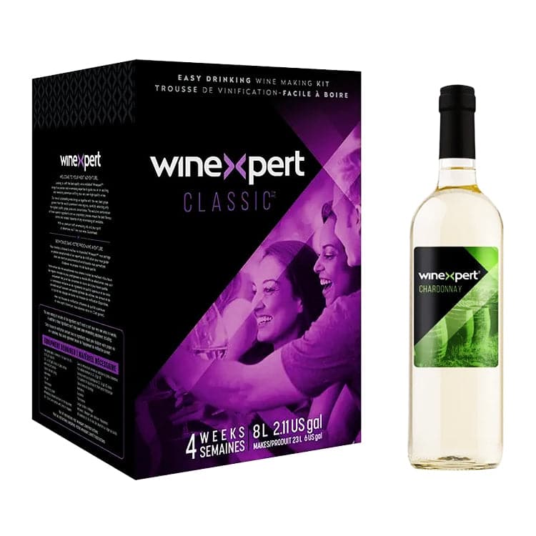 WineXpert Classic - Chardonnay Californian - 30 Bottle White Wine Kit
