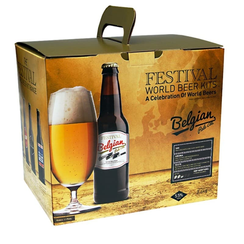 Festival Ales World Series - Belgian Pale Ale - 40 Pint Beer Kit