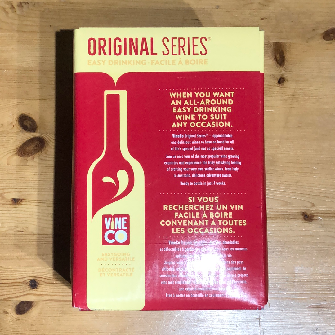 Vine Co Original Series - Sangiovese - 30 Bottle Red Wine Kit