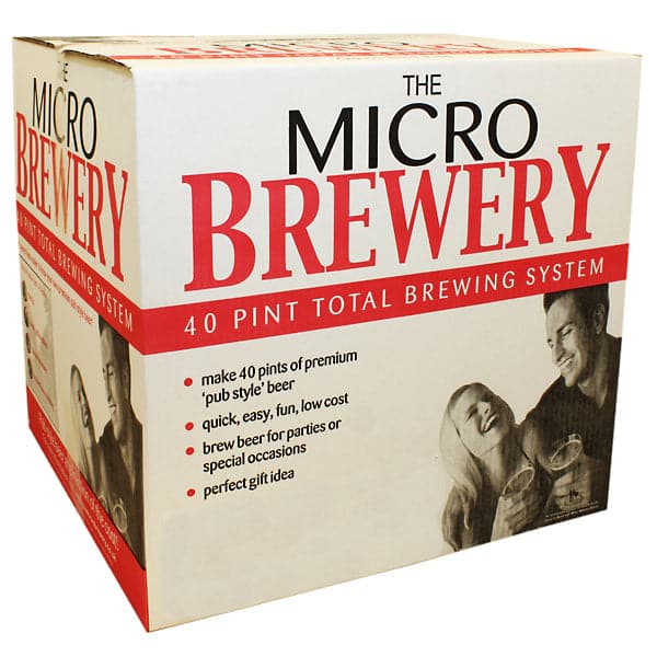 Micro Brewery Starter Equipment Package for Beer, Lager or Cider - No Ingredients