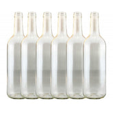 Wine Bottles Clear 750ml (15) - Glass