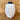 23 Litre White Keg Barrel with 4 Inch Cap and Pin Valve for CO2