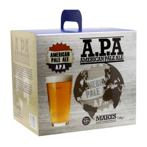American Ales - American Pale Ale A.P.A - 40 Pint Beer Kit