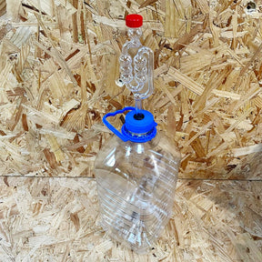 Demi John - 5 Litre Plastic with Cap and Rubber Seal (for airlock)