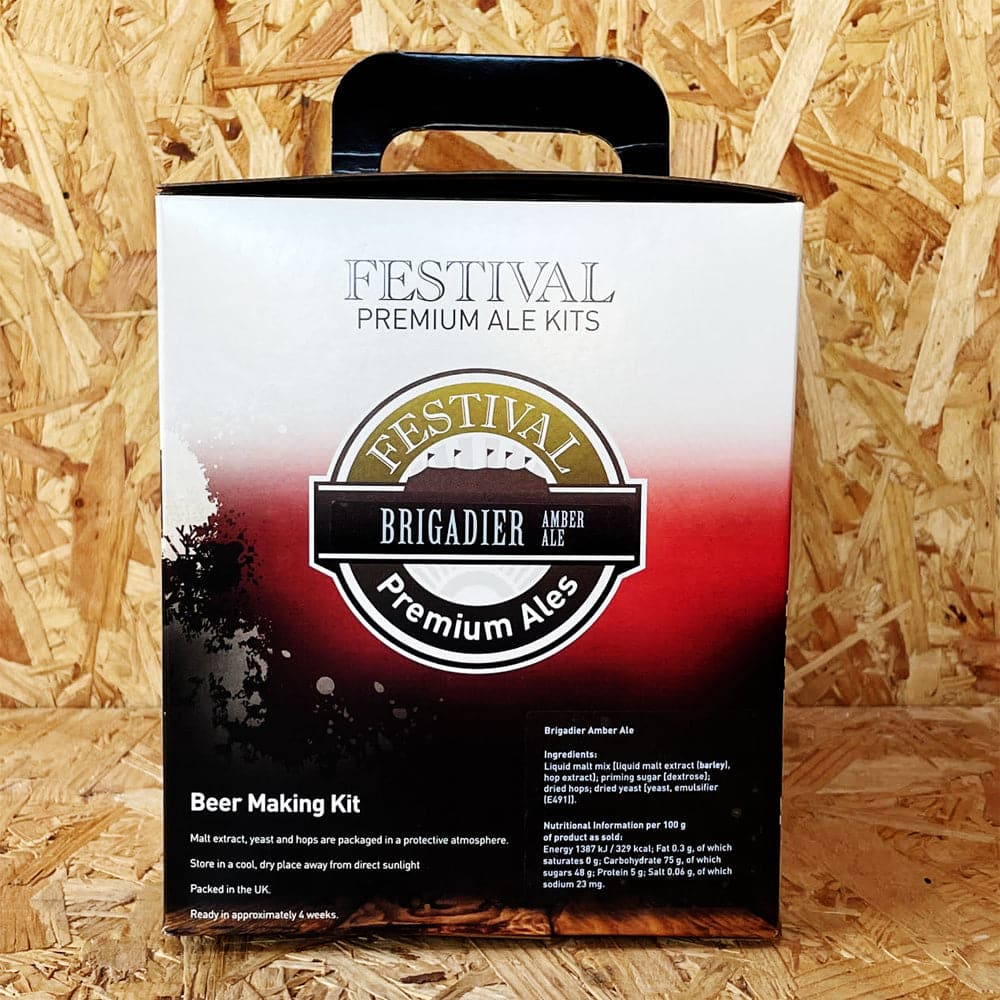 Festival Ales - Brigadier Amber Ale - 35 Pint Beer Kit