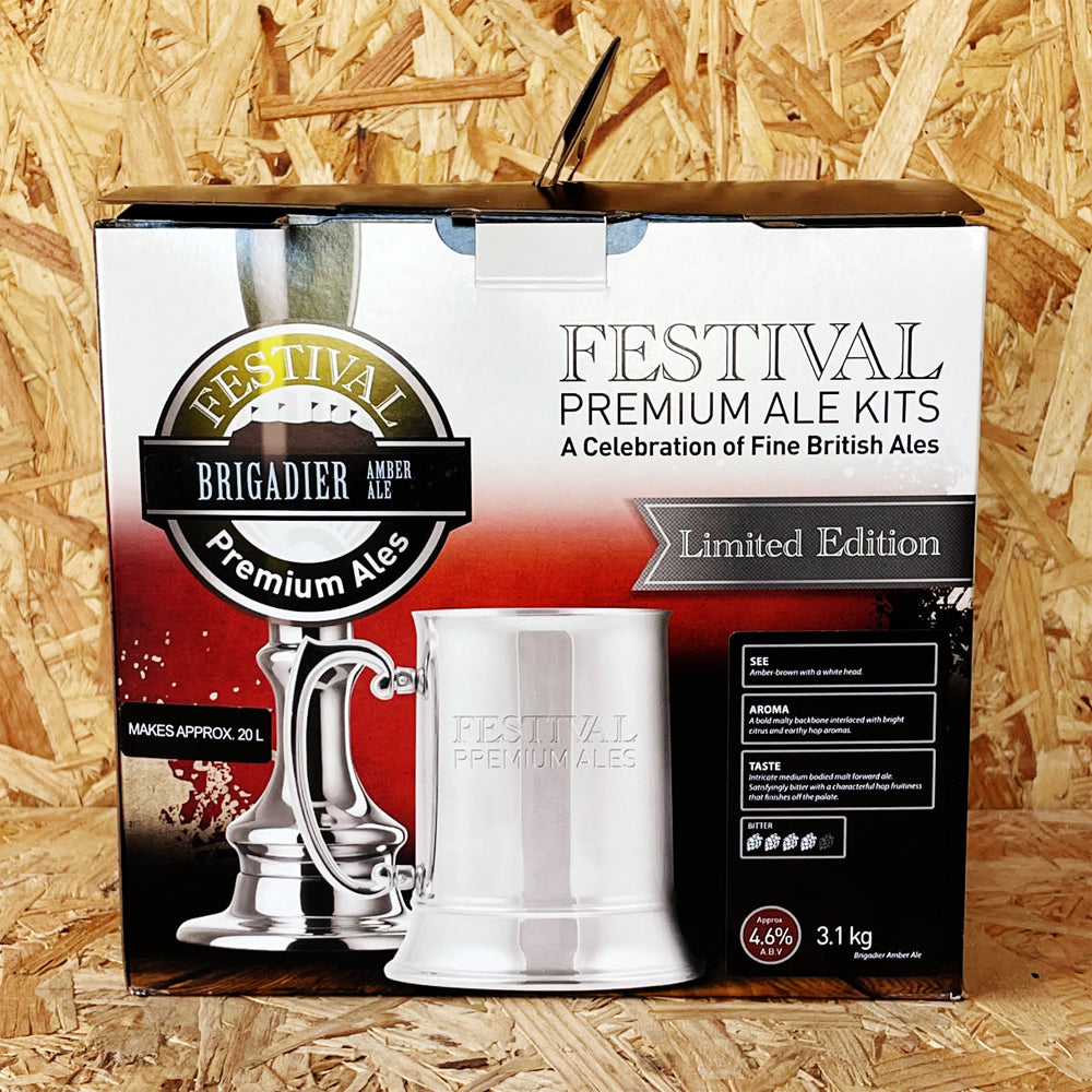 Festival Ales - Brigadier Amber Ale - 35 Pint Beer Kit
