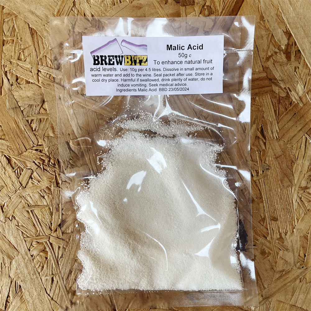 Malic Acid (E296) - 50g Bag
