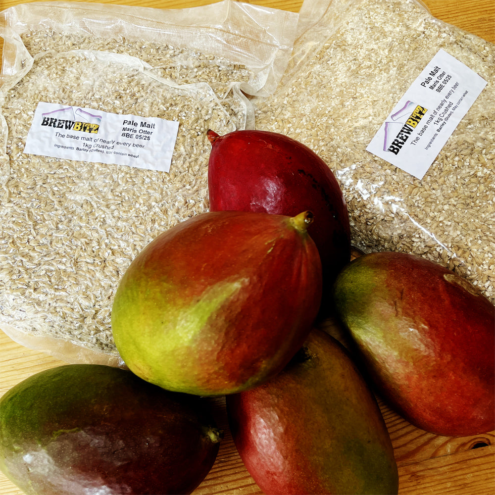 Mango Pale Ale - No Boil All Grain Beer Ingredient Recipe Kit