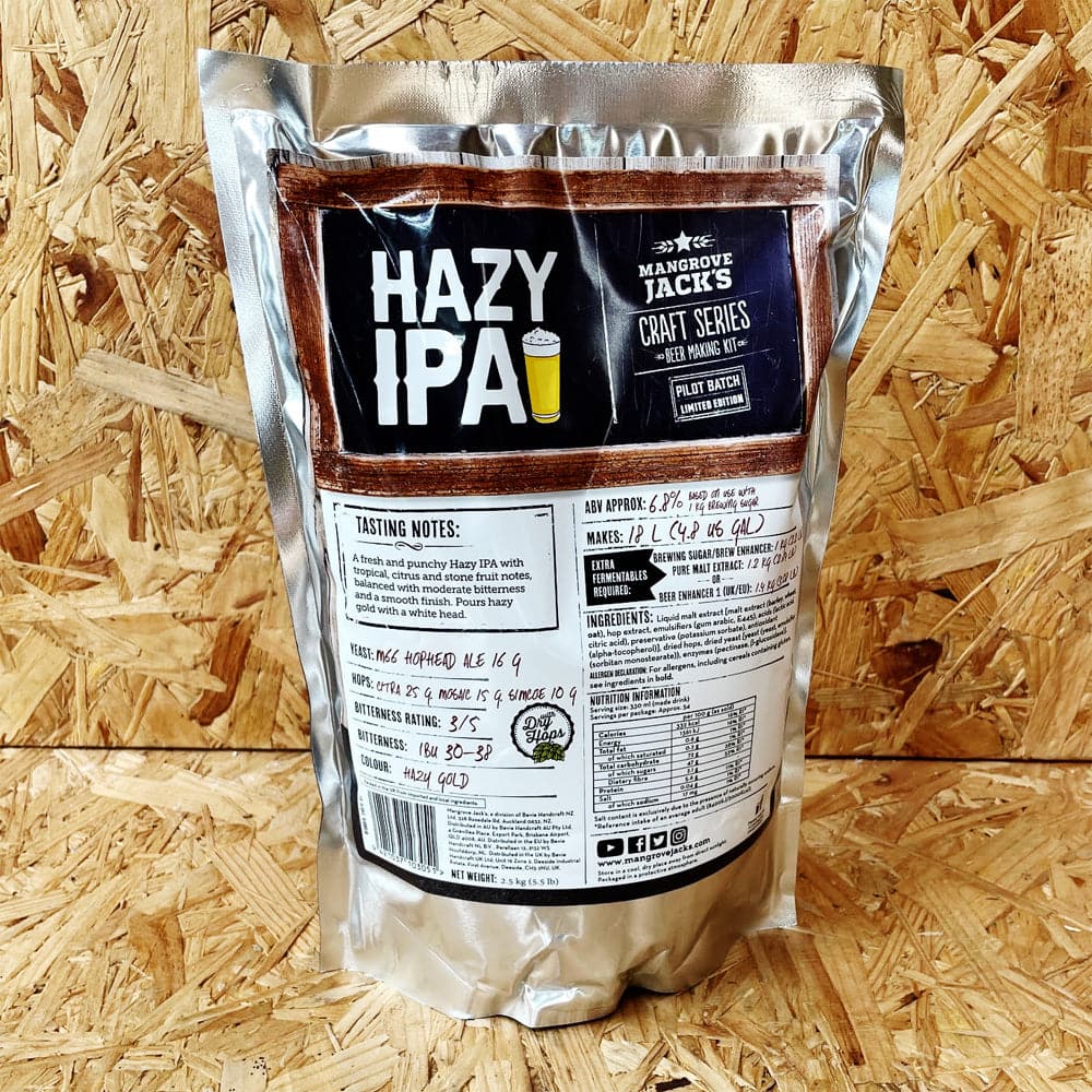 Mangrove Jacks Hazy IPA - 31 Pint Beer Kit