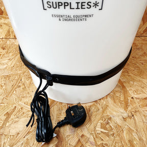 Brew Belt Heater for Demi-John & Fermenting Bucket - Homebrew Heater - Black
