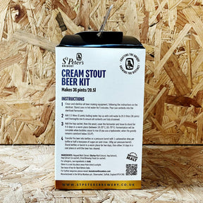 St Peters - Cream Stout - 36 Pint Beer Kit