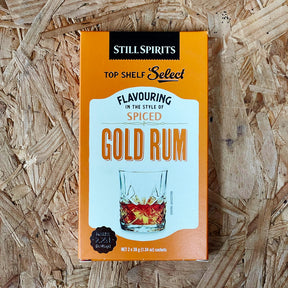 Still Spirits - Select Top Shelf - Spiced Gold Rum Spirit Flavouring - 76g