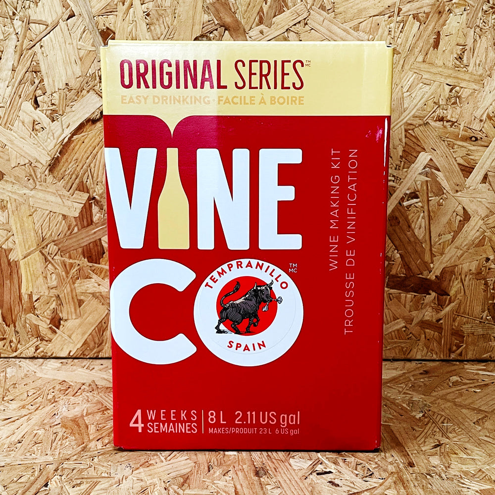 Vine Co Original Series - Tempranillo Spanish - 30 Bottle Red Wine Kit