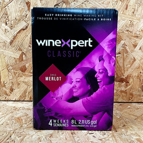 WineXpert Classic - Merlot Chilean - 30 Bottle Red Wine Kit