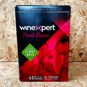 WineXpert Private Reserve - Pinot Gris - Yakima Valley Washington - 30 Bottle White Wine Kit