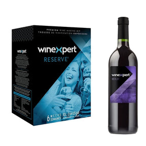 WineXpert Reserve - Merlot Californian - 30 Bottle Red Wine Kit