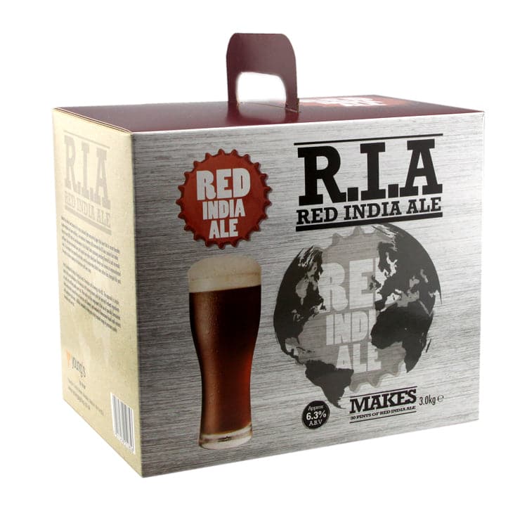 American Ales - Red India Ale R.I.A - 30 Pint Beer Kit
