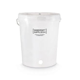 25 Litre Fermentation Bucket + Hole for Tap + Lid & Grommet for an Airlock - Bevie HandCraft