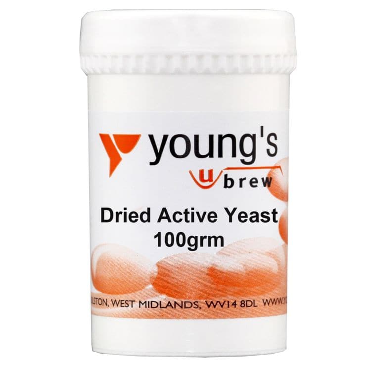 Dried Active Yeast for Winemaking and Brewing - 100g