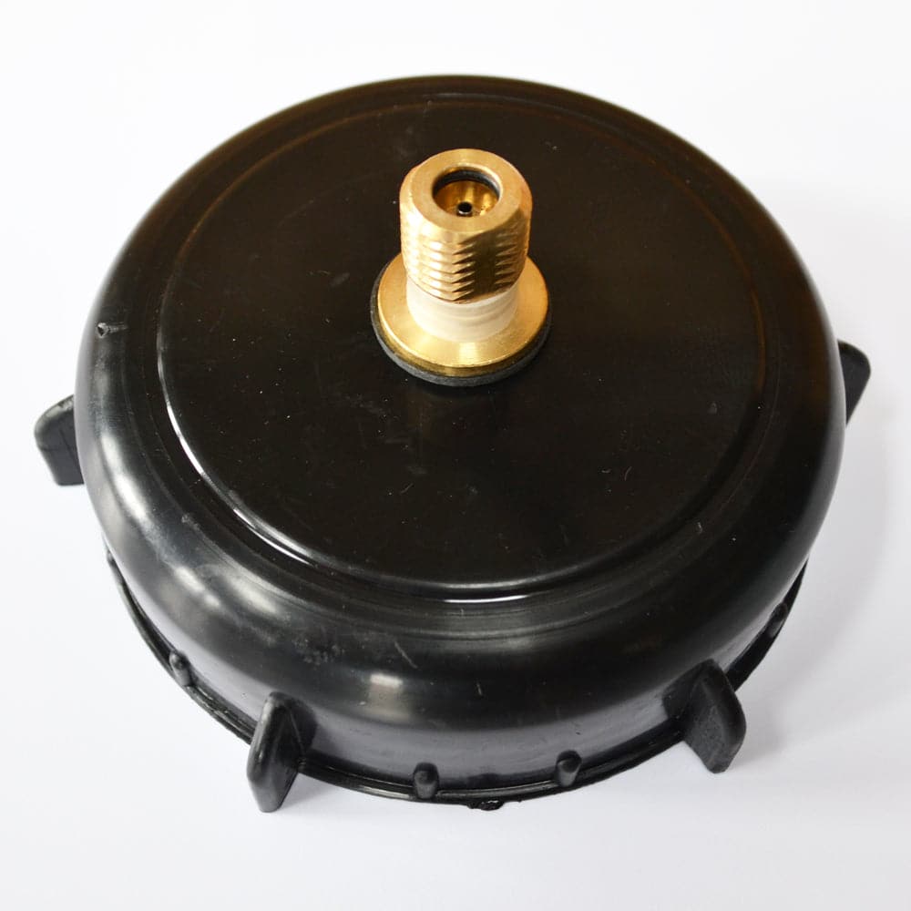 4" Cap with Pin Valve for 8g CO2 Cartridge for King Keg Barrel