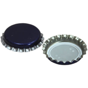 Crown Caps for Beer Bottles - Blue - 40 Pack