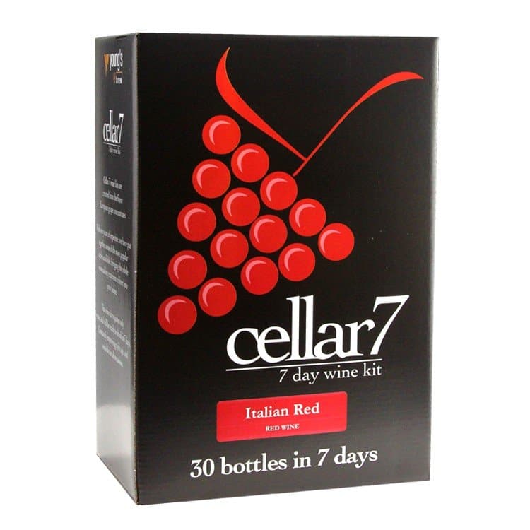 Cellar 7 - Italian Red - 30 Bottle Red Wine Kit