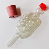 Bubbler Airlock with 1 Gallon Rubber Bung