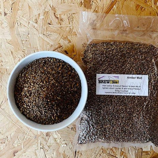 Amber Malt - Crushed - 500g