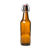 Beer Bottles - Glass Swing Top Bottles - 500ml - Brown/Amber - 12 Pack