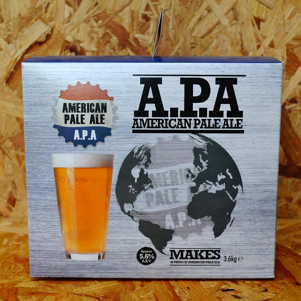 American Ales - American Pale Ale A.P.A - 40 Pint Beer Kit