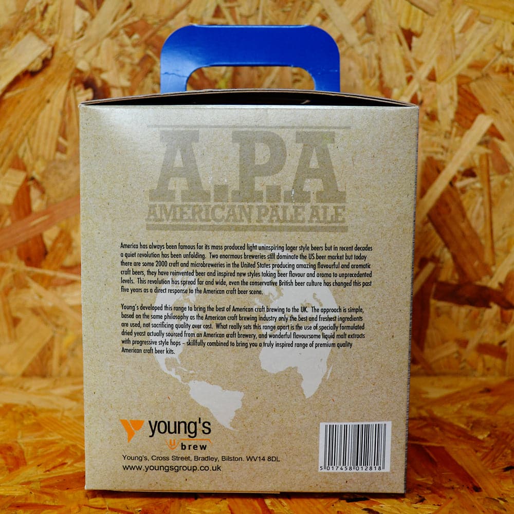 American Ales - American Pale Ale A.P.A - 40 Pint Beer Kit