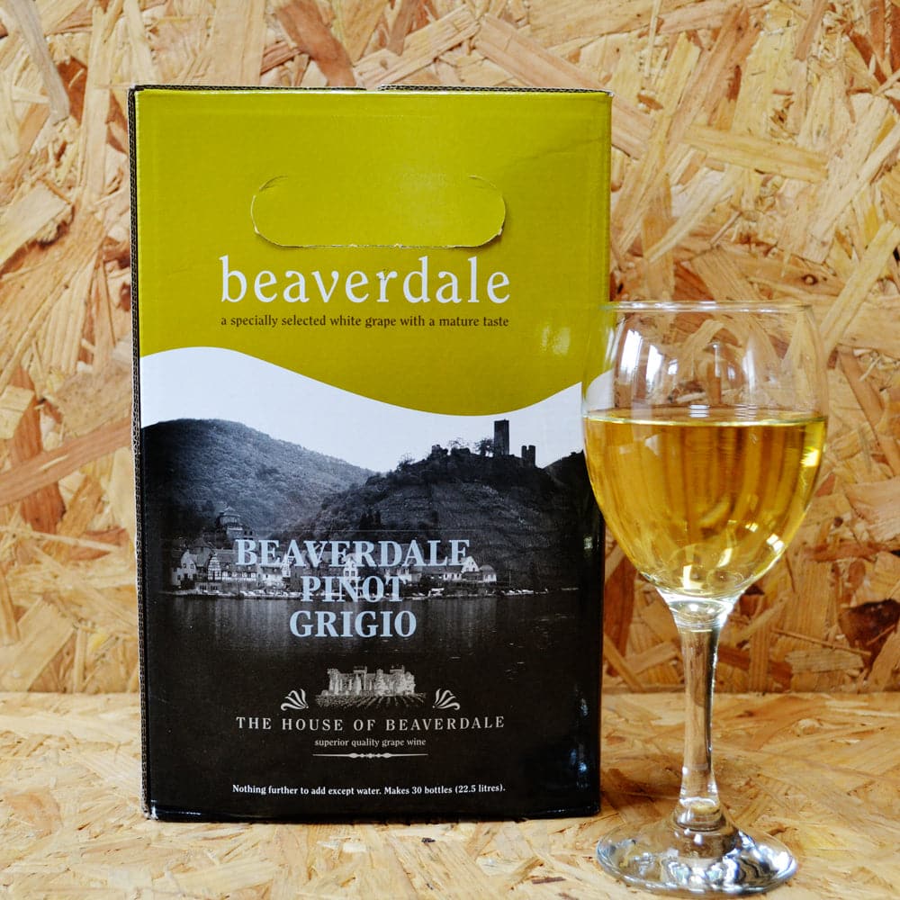 Beaverdale - Pinot Grigio - 30 Bottle White Wine Kit