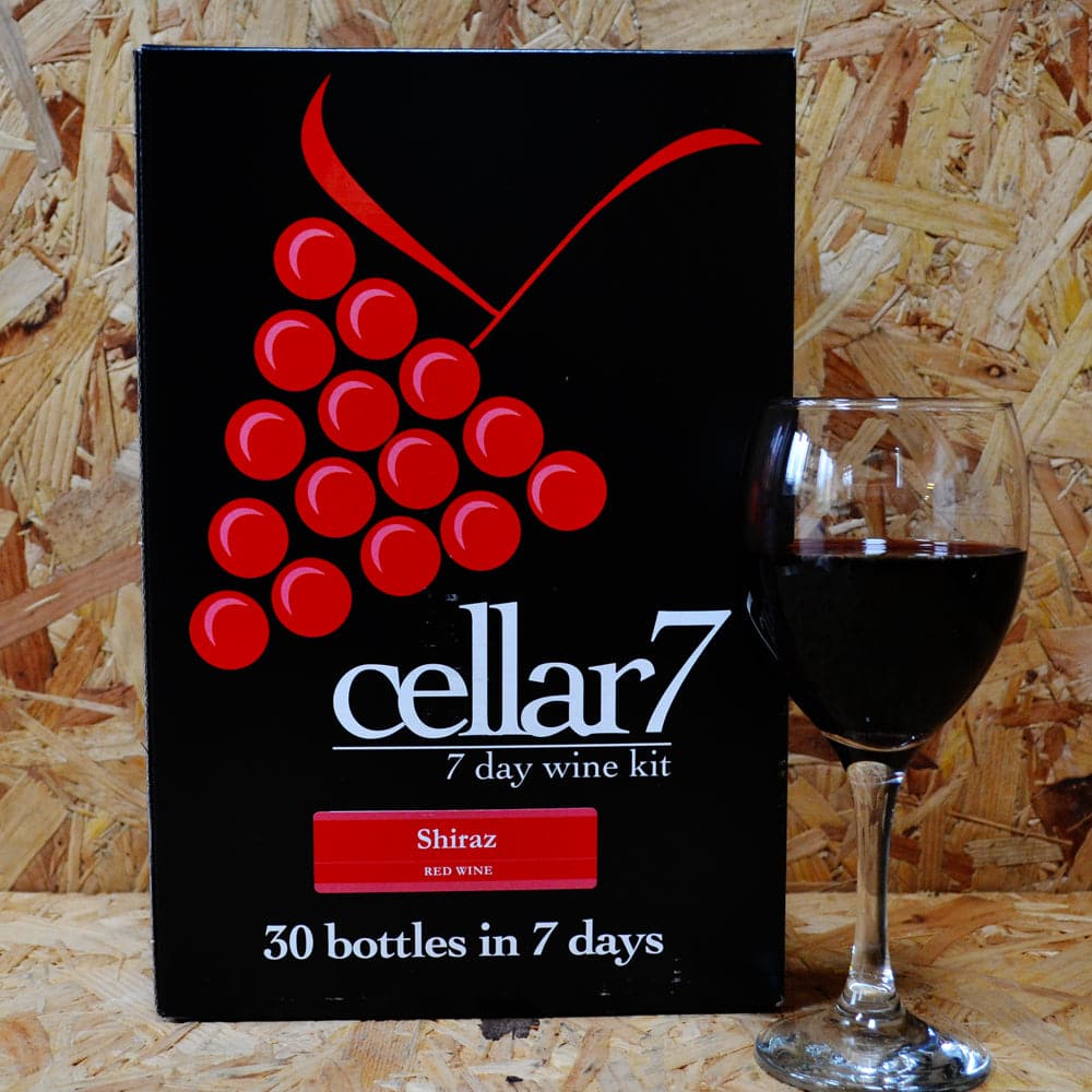 Cellar 7 - Shiraz - 30 Bottle Red Wine Kit