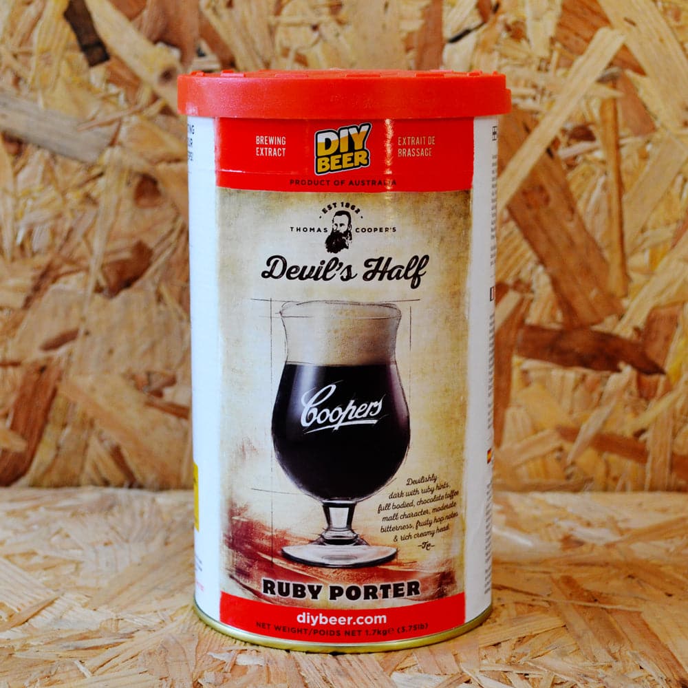 Coopers - Devil's Half Ruby Porter - 40 Pint Beer Kit